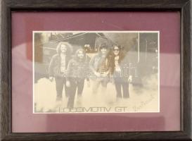 LGT 1972 Kisstadion koncert reklám nyomat, jegy? üvegezett keretben 11x15 cm