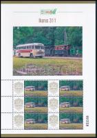 2025 Ikarusz 311 megszemélyesített hatos kisív dísztokban