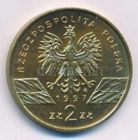Lengyelország 1997. 2Zl sárgaréz "Szarvasbogár (Lucanus cervus)" T:UNC,AU Poland 1997. 2 Zlote Brass "Jelonek Rogacz (Lucanus cervus)" C:UNC,AU Krause Y#329