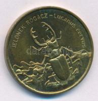 Lengyelország 1997. 2Zl sárgaréz "Szarvasbogár (Lucanus cervus)" T:UNC,AU
Poland 1997. 2 ...