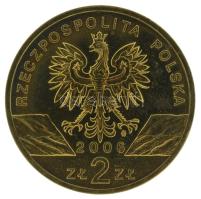Lengyelország 2006. 2Zl sárgaréz "Mormota (Marmota marmota)" T:AU
Poland 2006. 2 Zlotych ...