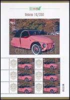 2025 Velorex 16/350 megszemélyesített hatos kisív dísztokban