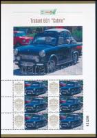 2025 Trabant 601 "Cabrio" megszemélyesített hatos kisív dísztokban