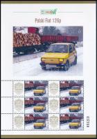 2025 Polski Fiat 126p megszemélyesített hatos kisív dísztokban