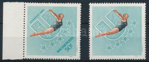 1965 Universiade 50f felirat és értékszám nélkül + támpéldány (100.000)