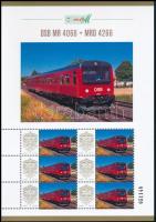 2025 DSB MR 4066 + MRD 4266 megszemélyesített hatos kisív dísztokban