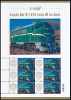 2025 Komplex Rail 618.629 Nohab GM mozdonya megszemélyesített hatos kisív dísztokban