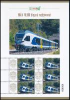 2025 MÁV FLIRT típusú motorvonat megszemélyesített hatos kisív dísztokban