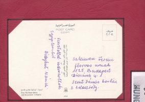 Hidegkuti Nándor labdarúgó az Aranycsapat játékosának saját kézzel írt aláírása kivágáson, képe alat...