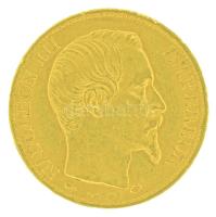 Franciaország / Második Császárság 1859A 20Fr Au "III. Napóleon" (6,45g/0.900) T:XF France / Second Empire 1859A 20 Francs Au "III. Napoleon III" (6,45g/0.900) C:XF Krause KM#781