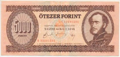 1990. 5000Ft "H 33391531" T:F Adamo F49