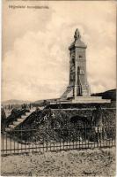 Héjjasfalva, Vanatori (Segesvár, Sighisoara); Honvéd emlékmű. Zeidner H. kiadása / Hungarian military monument (EK)