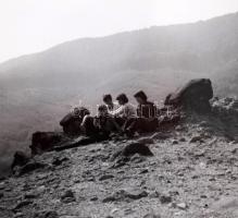 Modern fekete-fehér fotó tétel, közte cca 23 darab Magas Tátra fotóval