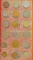 Vegyes, mintegy 140db-os magyar és külföldi érmékből álló tétel 3db kisalakú berakóban, közte Ausztria 1849A 6kr Ag + 1958-1965. 10Sch Ag (2xklf) + Ausztrália 1960. 1Sh Ag "II. Erzsébet" + 1936. 6p Ag "V. György" + USA 1942. 1d Ag "Mercury" + Szerbia 1879. 50p Ag + Jugoszlávia 1938. 20D Ag "II. Péter" T:vegyes Mixed, ~140pcs Hungarian and foreign coin lot in 3pcs small holder, within Austria 1849A 6 Kreuzer Ag + 1958-1965. 10 Schilling Ag (2xdiff) + Australia 1960. 1 Shilling Ag "Elizabeth II" + 1936. 6 Pence Ag "George V" + USA 1942. 1 Dime Ag "Mercury" + Serbia 1879. 50 Para Ag + Yugoslavia 1938. 20 Dinara Ag "Petar II" C:mixed