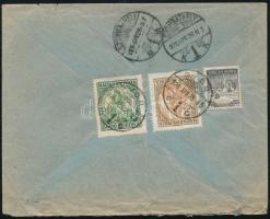 1926 Expressz levél 8000K bérmentesítéssel "GYŐR" - Szombathely