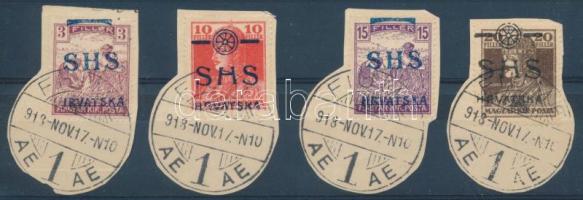 Fiume 1918 4 klf bélyeg