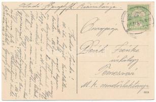 1916 Gavosdia, Krassókövesd, Gavojdia; Posta, Murcsán István üzlete, Gazdakör / post office, shop, f...