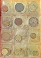 Vegyes, mintegy 150db-os magyar és külföldi érmékből álló tétel 3db kisalakú berakóban, közte Szovje...