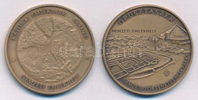 2021. 2000Ft Cu-Zn "Ópusztaszeri Nemzeti Történeti Emlékpark" kapszulában + 2023. 3000Ft C...