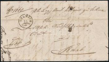 1859 Ex offo "DELNICE" - Raab