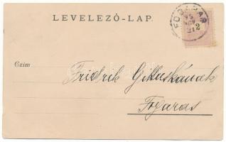 1899 (Vorläufer!) Fogaras, Fagaras; Állami ménestelep uradalmi tejháza / dairy of the state stud far...