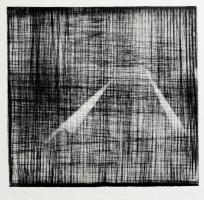 Nagy Gábor György (1966-): Mindenkire süt... IV., 2004. Hidegtű, papír, jelzett, számozott (12/22), 22×23 cm