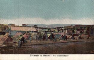 Messina camp after the 1908 earthquake