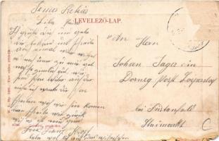 1913 Temesrékas, Temes-Rékás, Recas; Római katolikus elemi iskola. W.L. Bp. 2491. / Catholic element...