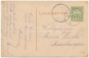 1910 Temesrékas, Temes-Rékás, Recas; Fő utca, üzletek. W.L. 1412. / Hauptgasse / main street, shops ...