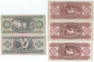 1962. 10Ft + 1980. 20Ft + 1984. 100Ft (2x) + 1992. 100Ft T:F