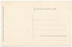 Botfalu, Brenndorf, Bod (Brassó, Kronstadt, Brasov); Strassenansicht. Verlag Josef Briegel / utcakép...