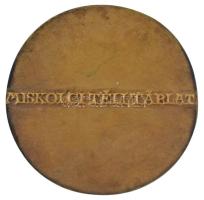 Asszonyi Tamás (1942-) DN "Miskolci Téli Tárlat" kétoldalas, öntött bronz emlékérem díszdo...