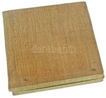 Asszonyi Tamás (1942-) DN "Miskolci Téli Tárlat" kétoldalas, öntött bronz emlékérem díszdo...