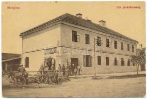 1908 Margitta, Marghita; Kir. Járásbíróság, Csengery Antal üzlete. Pichelmayer Ferenc kiadása 2281. (W.L. ?) / district court, shops (EK)