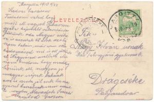 1910 Margitta, Marghita; Fő utca, Csengery Antal üzlete. Henger Victor kiadása 2285. (W.L. ?) / main...
