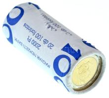 2022. 100Ft "Pénzmúzeum" (20x) sérült "Magyar Nemzeti Bank" rolniban T:UNC