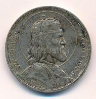 1938. 5P Ag "Szent István" T:AU,XF patina
Adamo P8.1