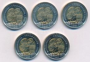 2022. 100Ft "Pénzmúzeum" (5x) T:AU Adamo FOEM21