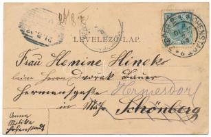 1902 Szászváros, Broos, Orastie; Wassergasse / Víz utca. A. Schuller kiadása / street (EK)