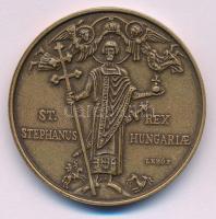 Lebó Ferenc (1960-) 1996. "Atilla találkozása Nagy Szent Leó pápával / St. Stephanus - Rex Hung...