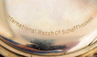 International Watch Company IWC Shaffhausen ezüst tokos zsebóra. Jelzett számlap, jelzett ezüst tok....