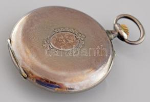 International Watch Company IWC Shaffhausen ezüst tokos zsebóra. Jelzett számlap, jelzett ezüst tok....