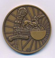 1993. "Atilla Isten Kardja Ősbemutató 1993. Aug. 20." kétoldalas bronz emlékérem kapszuláb...