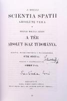 Bolyai Biográfia, bibliotéka, bibliográfia. Szerk.: Nagy Ferenc. Bp.,[2000],BETTER - Püski, 408 p. F...