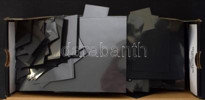 1,2 kg használt filacsík, klf méretekben, cipősdobozban