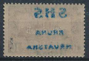 SHS 1918 Parlament 10K luxus állapotban, gépszínátnyomattal Certificate: Zrinjscak Signed: Bodor