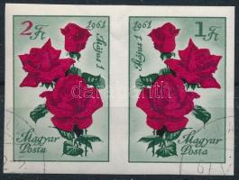 1961 Május 1. VIII. vágott sor fordított állású párban