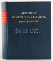 Glossarium Mediae et Infimae Latinitatis Regni Hungariae. Jussu et auxiliis Academiae Litterarum Hungaricae. Szerk.: Bartal Antal. (A magyarországi latinság szótára. Az 1901-es kiadás reprint kiadása. Bp., 1983, ÁKVm, XXVIII+722+1 p. Kiadói aranyozott műbőr kötésben, jó állapotban.