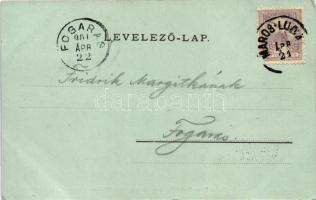 1901 Marosludas, Ludosul de Mures, Ludus; látkép este holdfényben. Weinrich S. b. kir. udvari fényké...