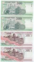 1998. 200Ft "FC" + 200Ft "FF" + 2006. 500Ft "A forradalom 50. évfordulója 1...